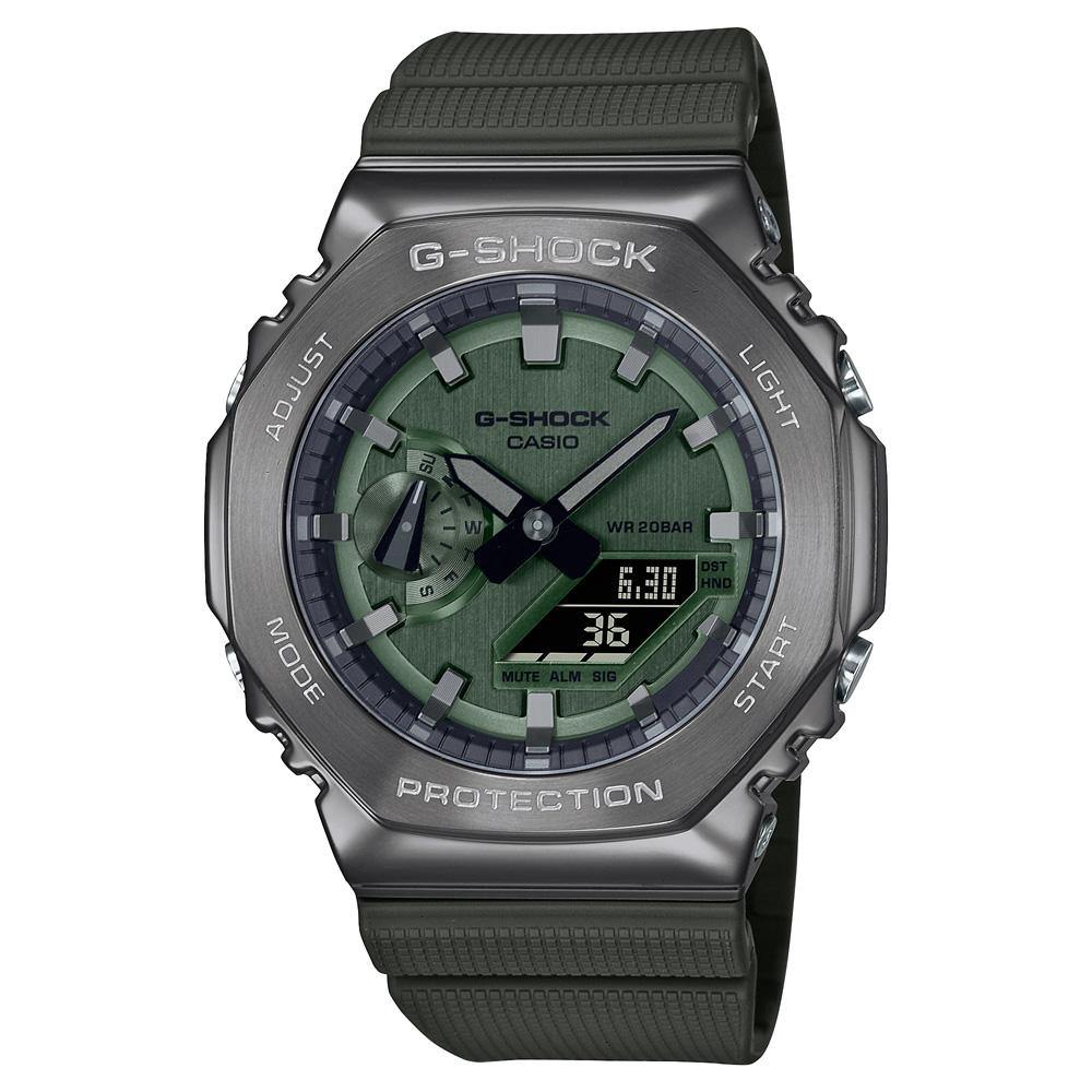 G-Shock Metal Clad Watch GM-2100B-3A