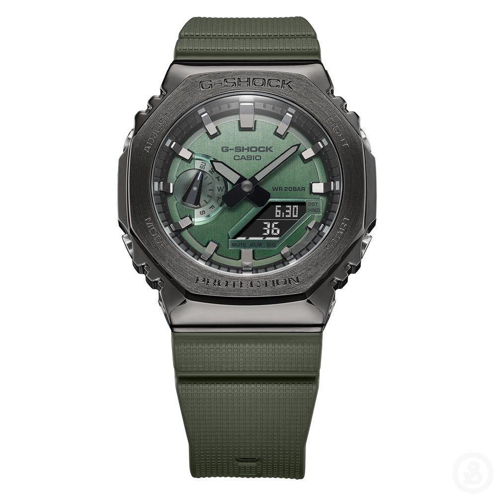 G-Shock Metal Clad Watch GM-2100B-3A