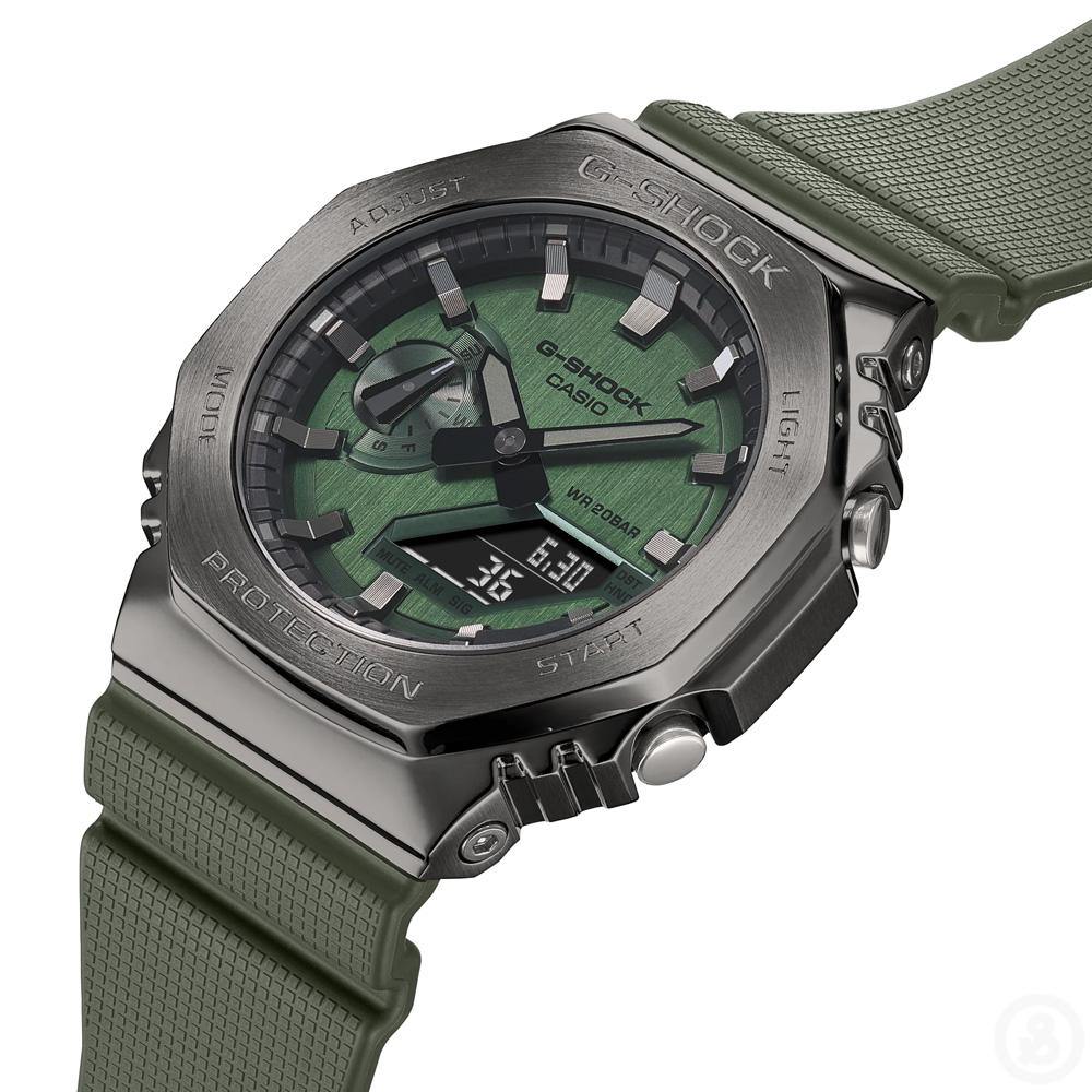 G-Shock Metal Clad Watch GM-2100B-3A