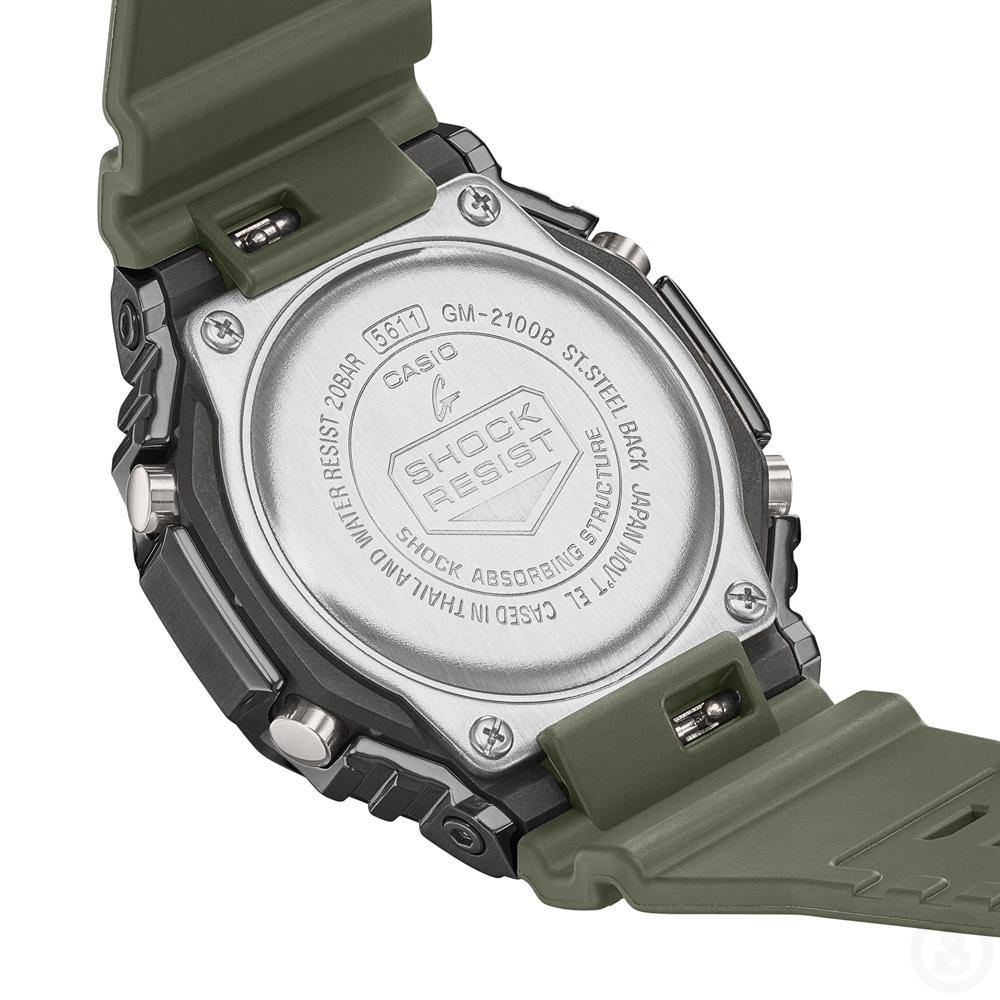 G-Shock Metal Clad Watch GM-2100B-3A