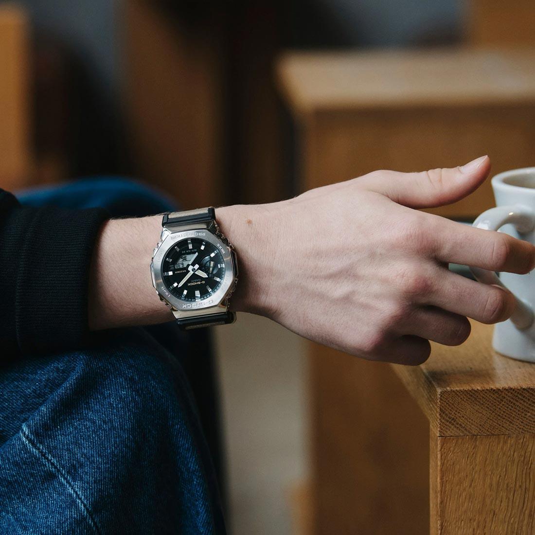 G-Shock Metal Clad Watch GM-2100C-5A