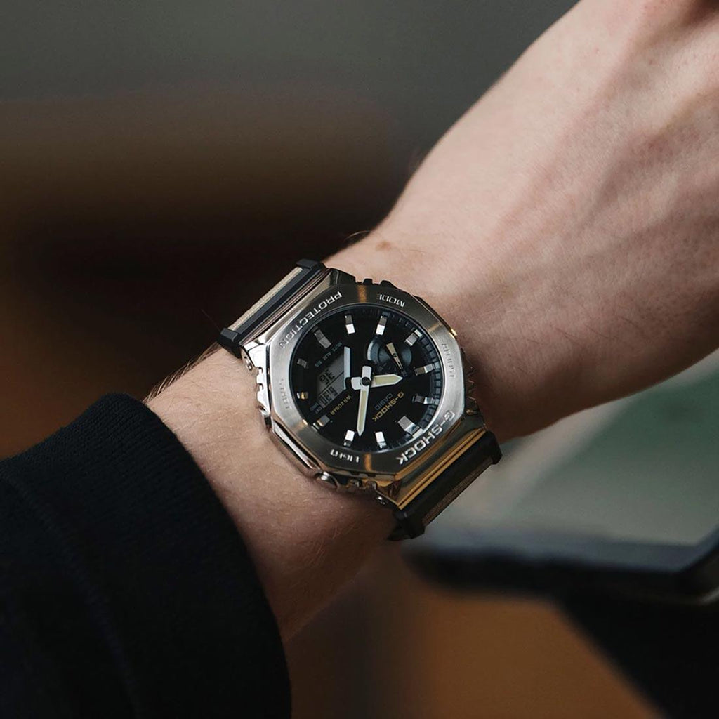 G-Shock Metal Clad Watch GM-2100C-5A