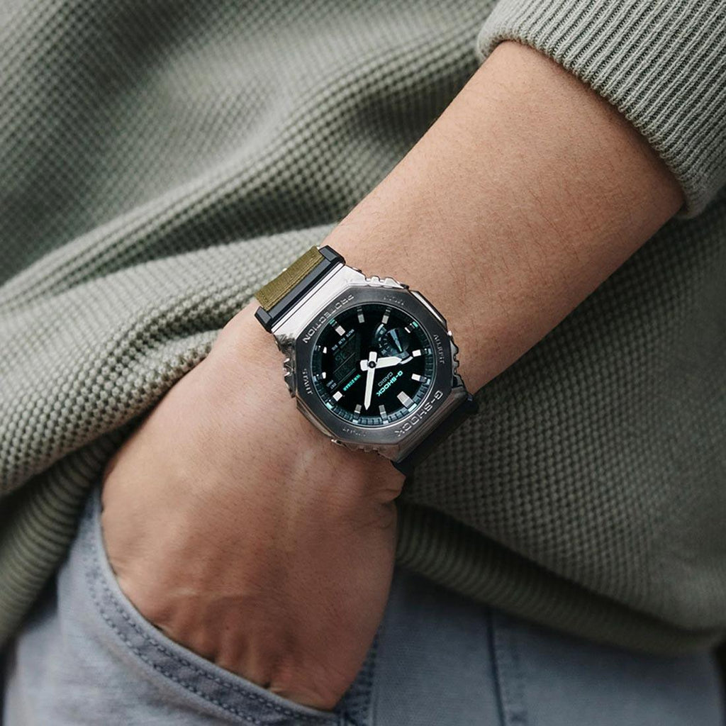 G-Shock Metal Clad Watch GM-2100CB-3A