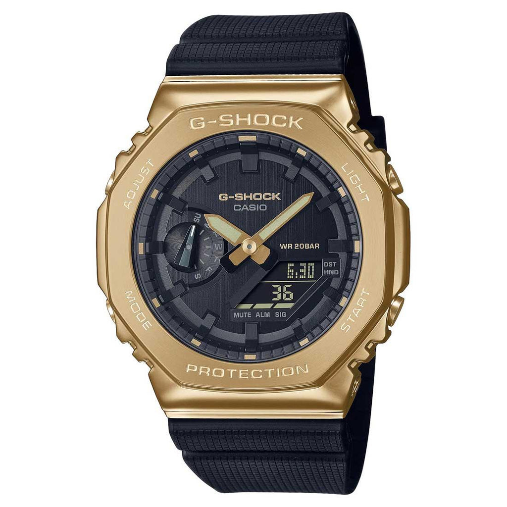 G-Shock Metal Clad Black Gold GM-2100G-1A9