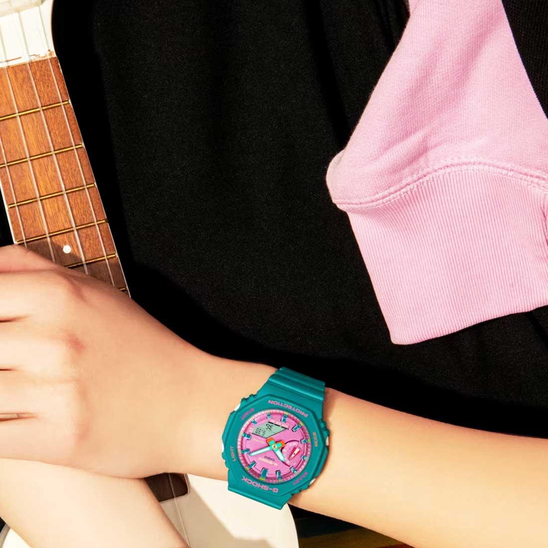 G-Shock Women Vibrant Colour GMA-S2100BS-3A