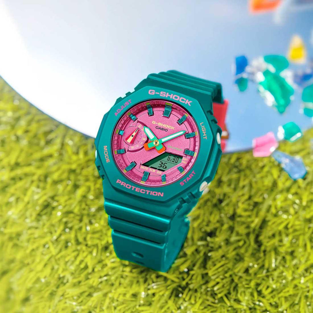 G-Shock Women Vibrant Colour GMA-S2100BS-3A