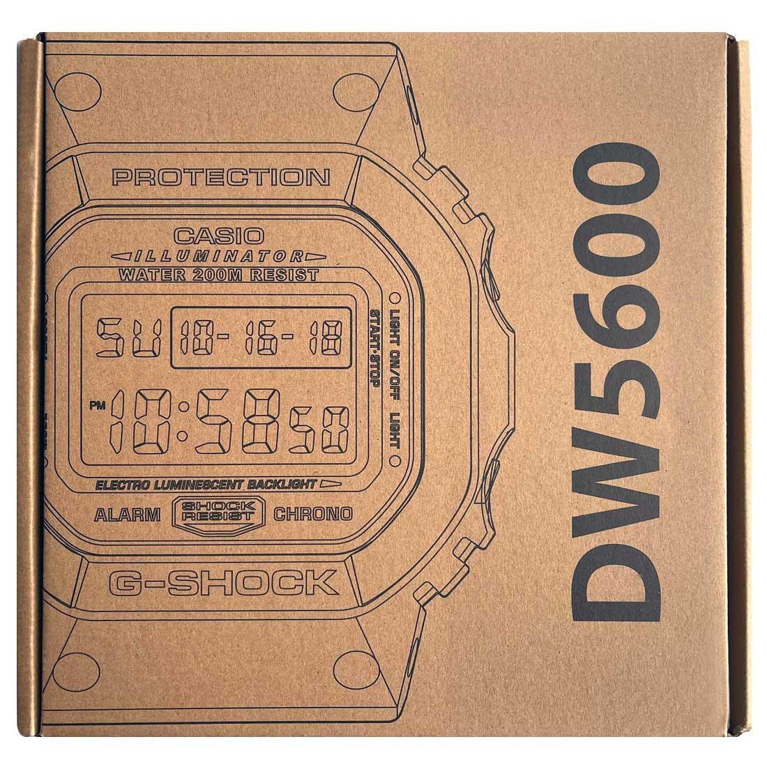 G-Shock Black Wall Clock DW-5600