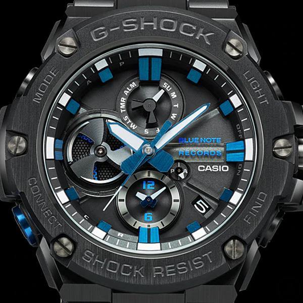 G-Shock G-Steel x Blue Note Records GST-B100BNR-1