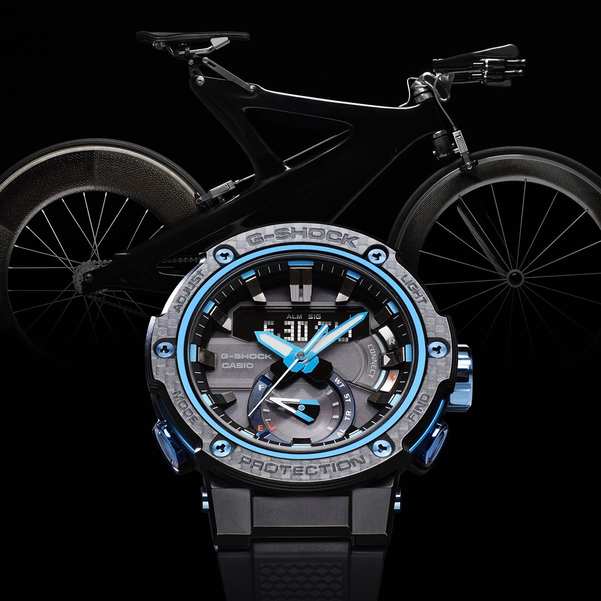 G-Shock G-Steel Carbon Bezel GST-B200X-1A2
