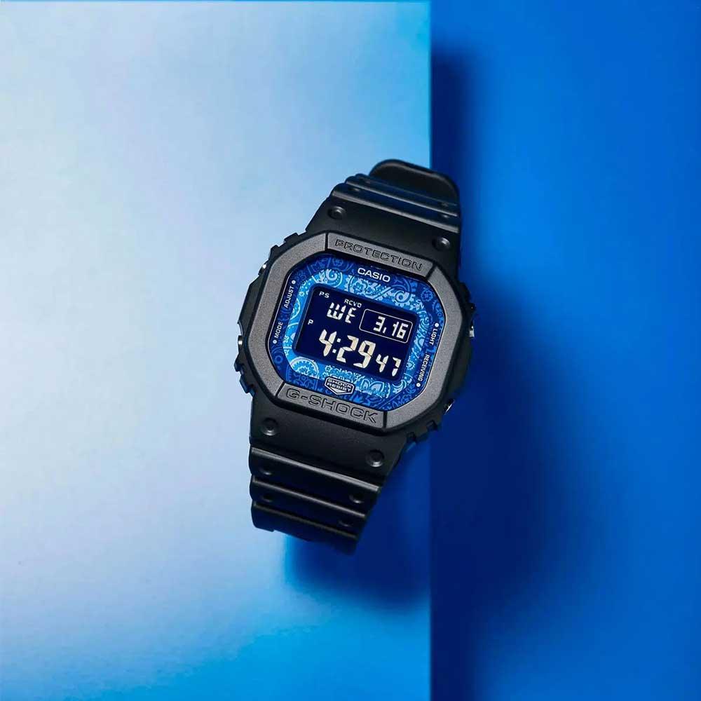 G-Shock Paisley Blue Watch GW-B5600BP-1