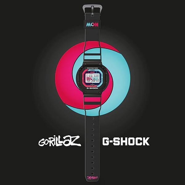 G-Shock x Gorillaz Watch GW-B5600GZ-1