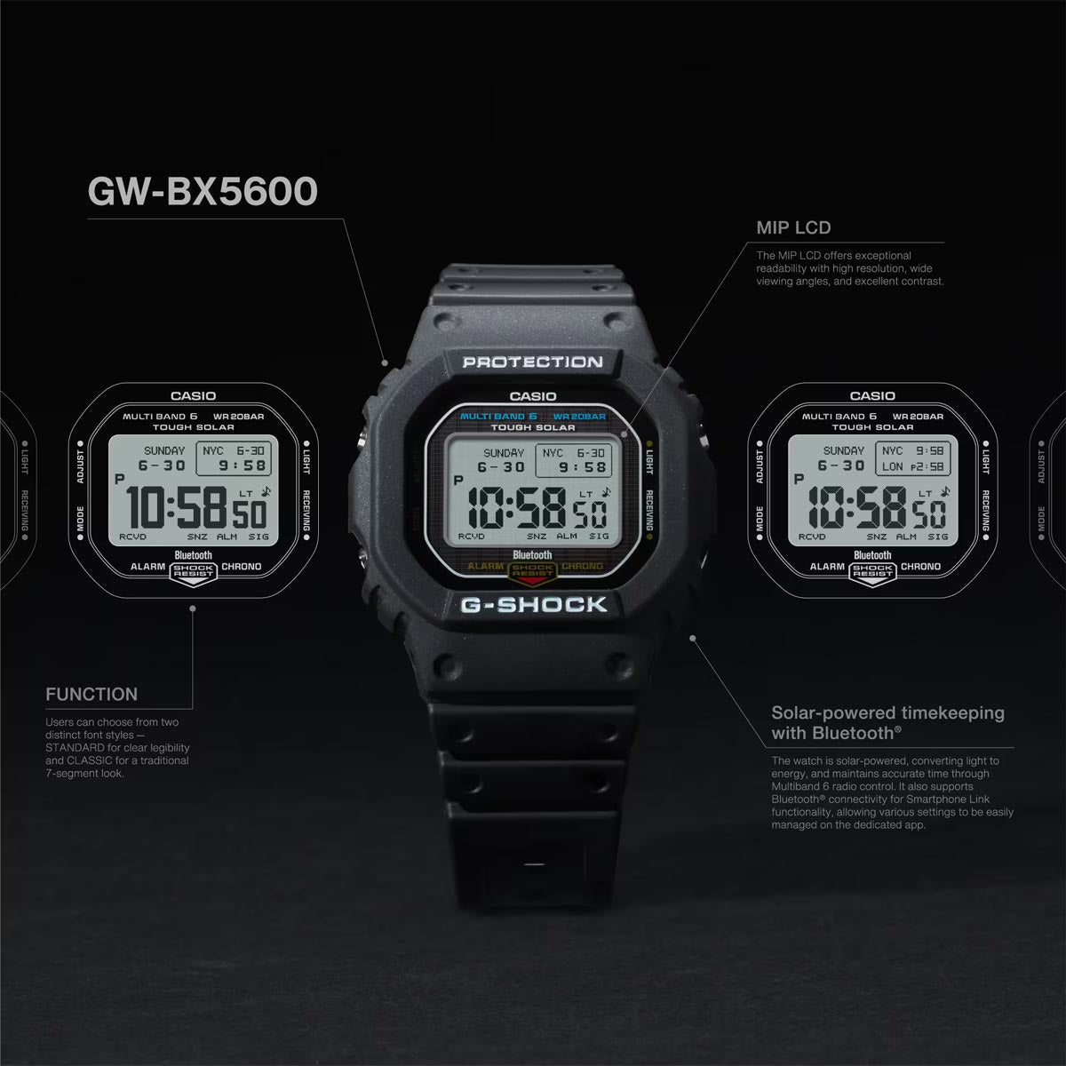 G-Shock Bluetooth Solar GW-BX5600-1