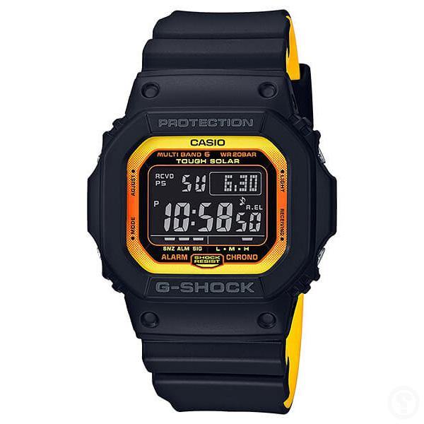 G-Shock Black & Yellow Accent Watch GW-M5610BY-1