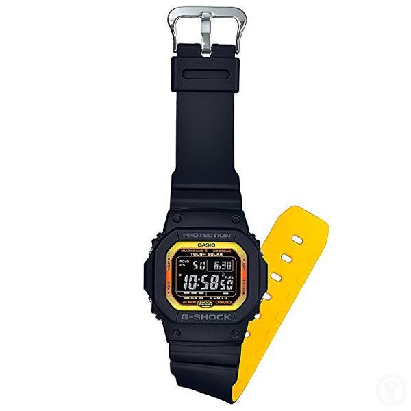 G-Shock Black & Yellow Accent Watch GW-M5610BY-1