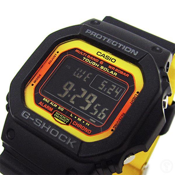 G-Shock Black & Yellow Accent Watch GW-M5610BY-1