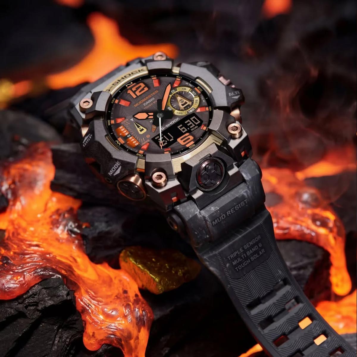 G-Shock Mudmaster Magma Gold GWG-B1000MG-1A9