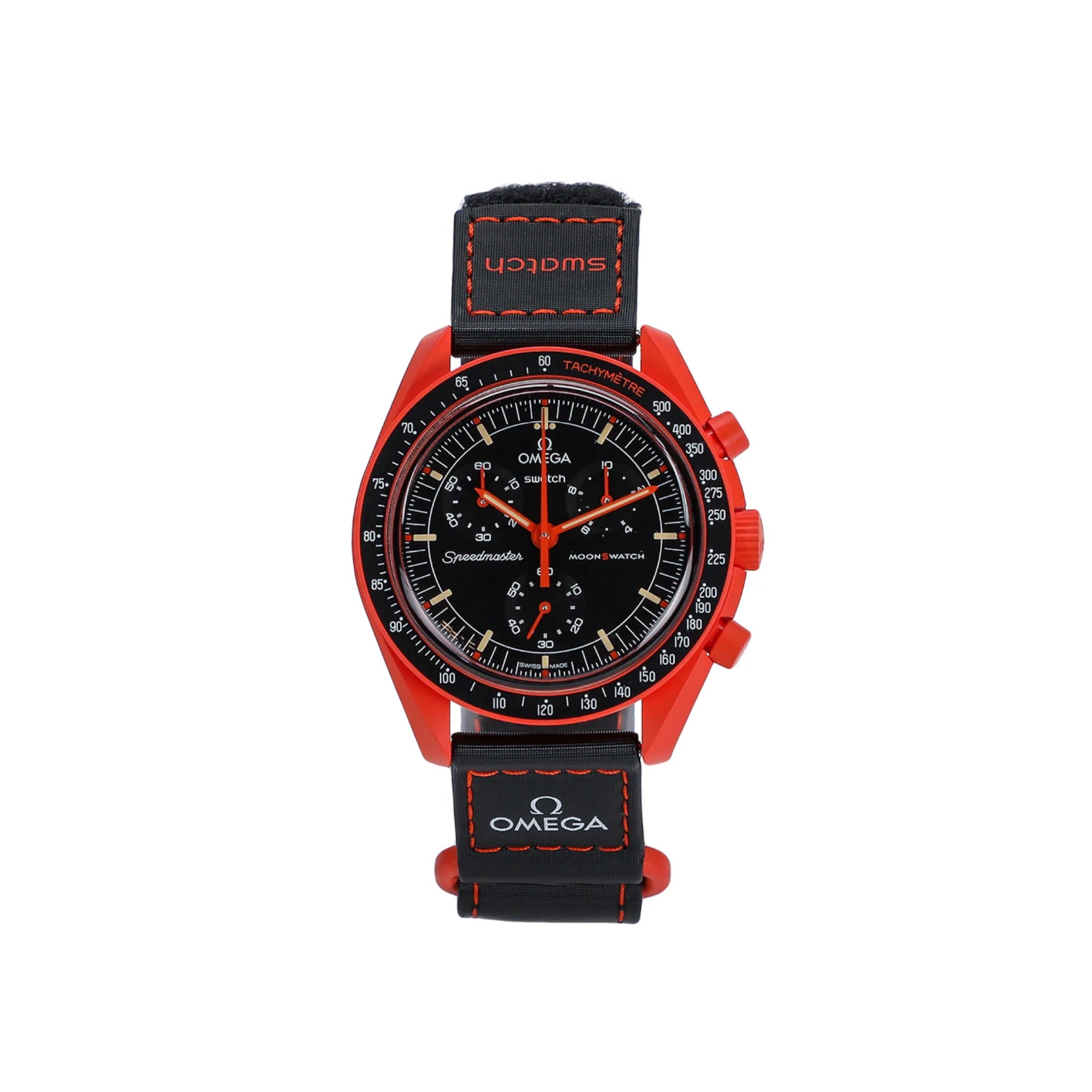 Swatch x Omega Moonswatch Mission on Earth - Lava
