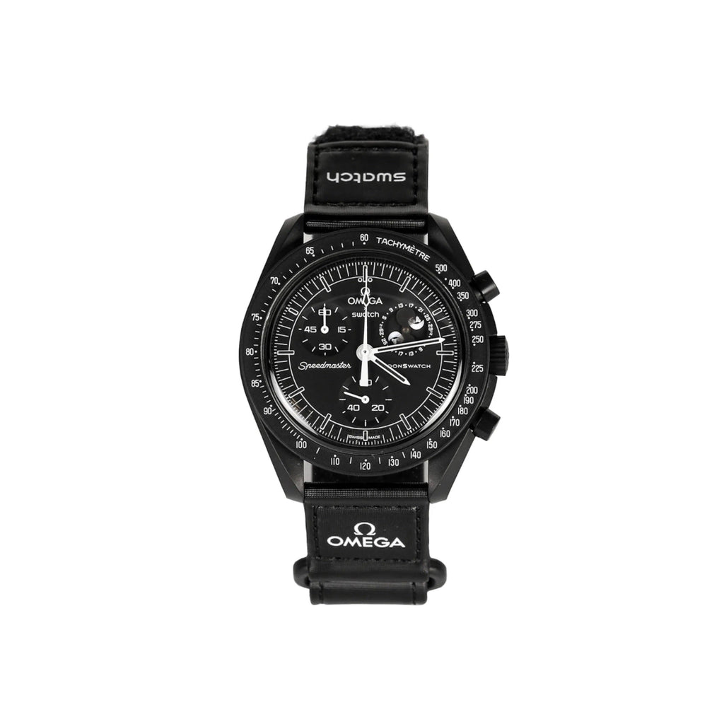 Swatch x Omega Moonswatch Mission to the Moonphase Black (Snoopy)
