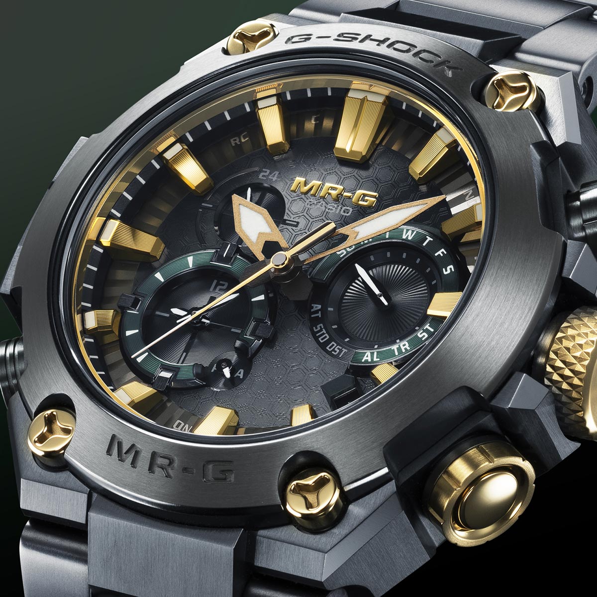 G-Shock MR-G Kurogane-Iro MRG-B2000BG-3A