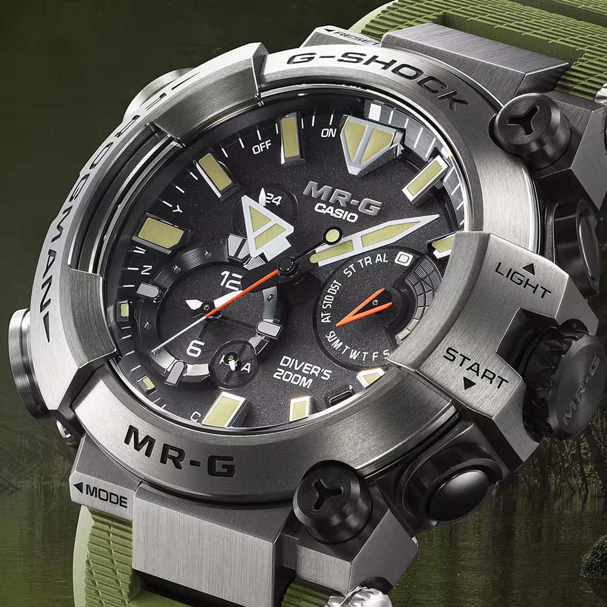 G-Shock MR-G Frogman MRG-BF1000RG-3A