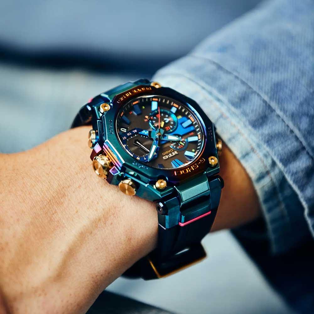 G-Shock MT-G Blue Phoenix Watch MTG-B2000PH-2A