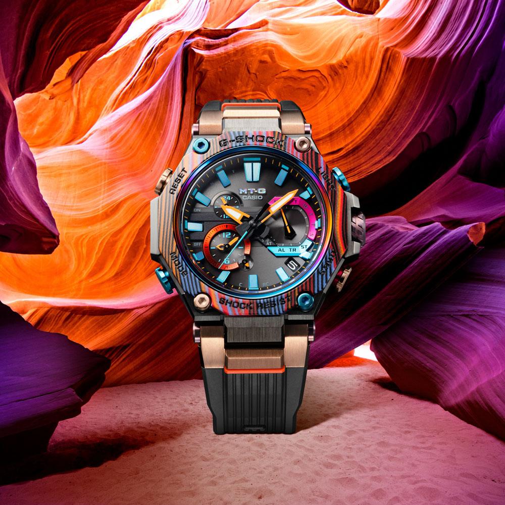 G-Shock MT-G Rainbow Mountain MTG-B2000XMG-1A