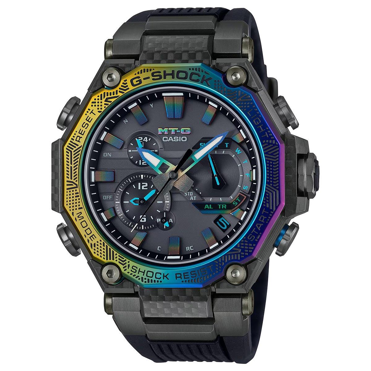 G-Shock MT-G Rainbow Bezel MTG-B2000YR-1A