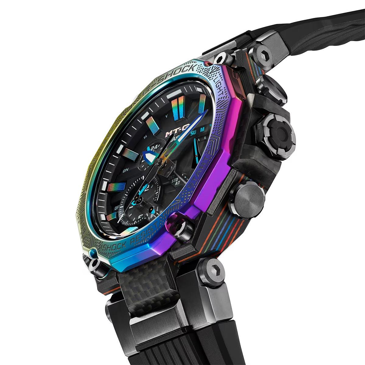 G-Shock MT-G Rainbow Bezel MTG-B2000YR-1A