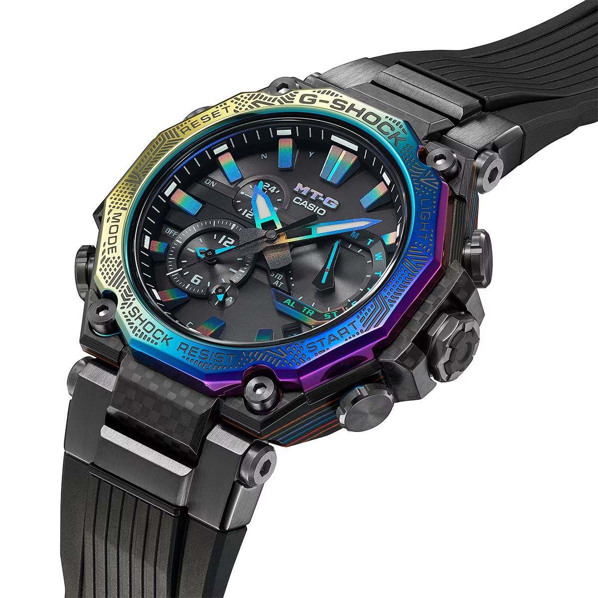 G-Shock MT-G Rainbow Bezel MTG-B2000YR-1A