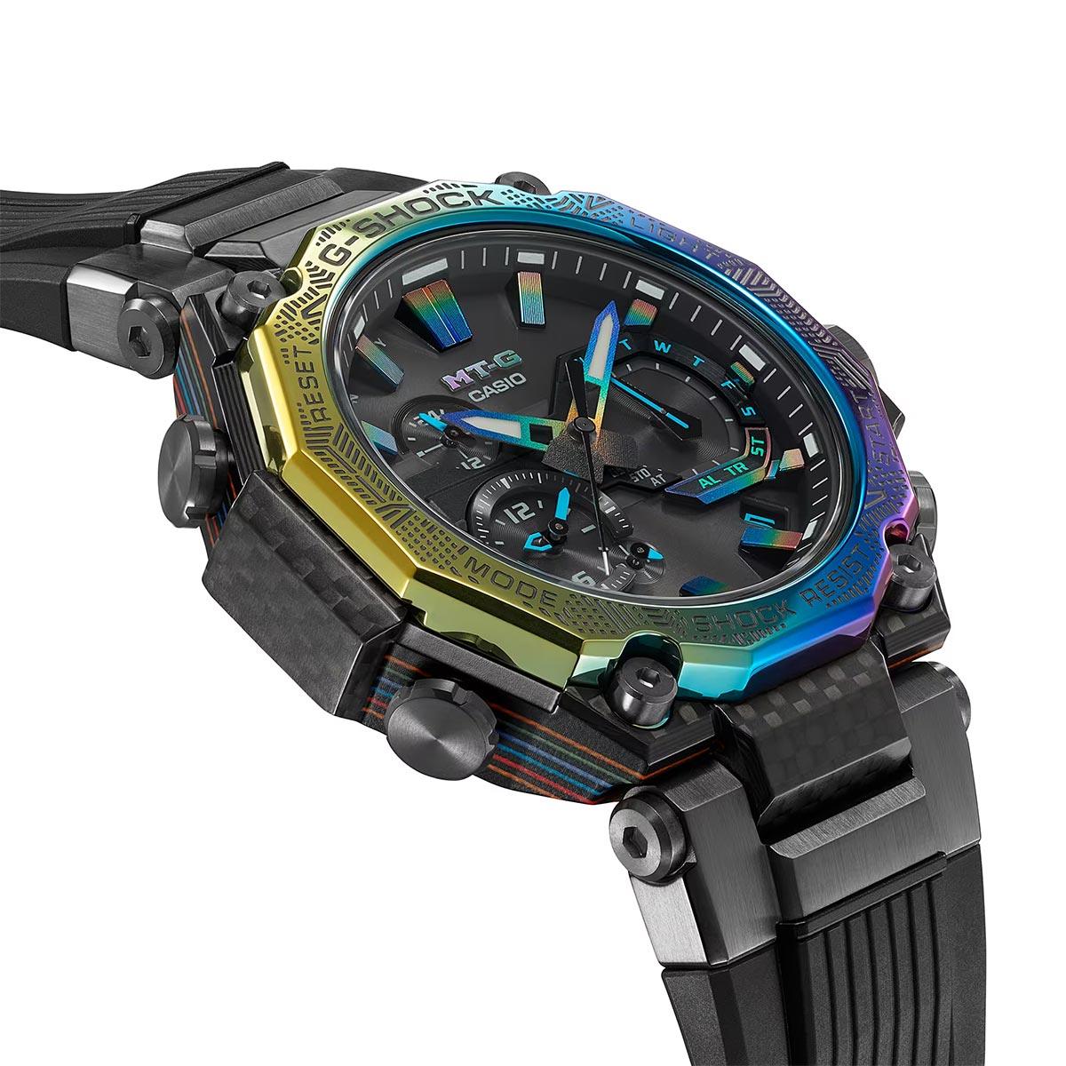G-Shock MT-G Rainbow Bezel MTG-B2000YR-1A