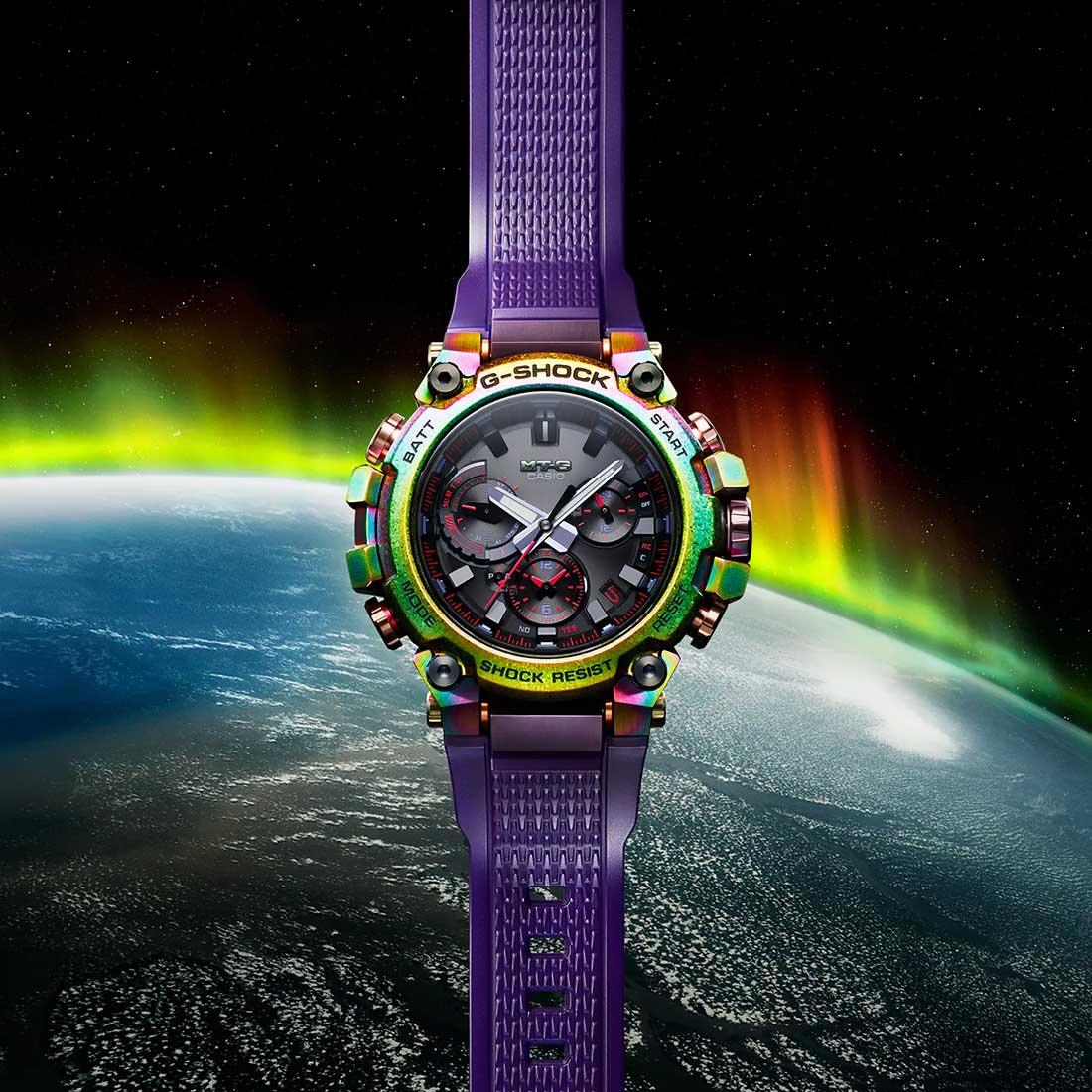 G-Shock MT-G Aurora Oval MTG-B3000PRB-1A