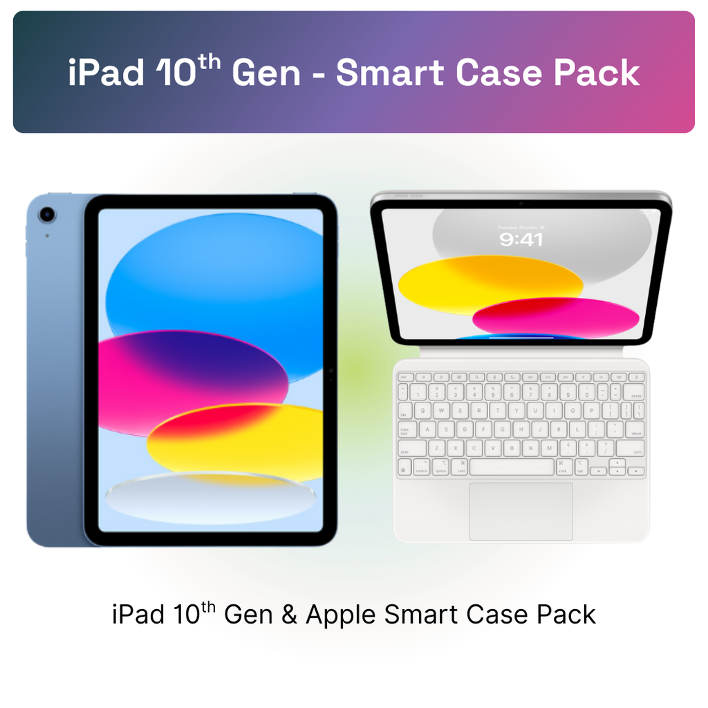 iPad 10th Gen + Apple Smart Case Pack